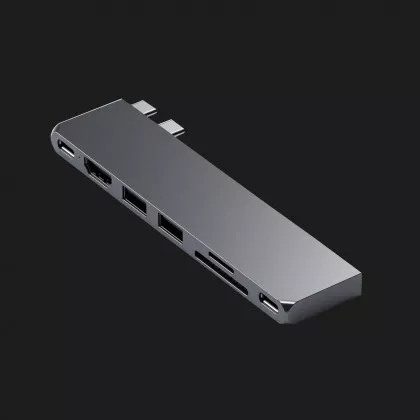 Satechi Aluminum USB-C Pro Hub Slim Adapter (ST-HUCPHSM) (Space Gray) в Берегово