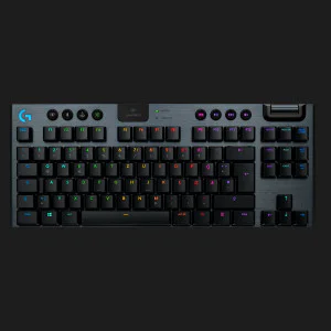 Клавіатура ігрова Logitech G915 TKL Tenkeyless Lightspeed Wireless RGB Mechanical Gaming Keyboard (UA)