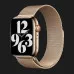 Оригінальний сталевий ремінець Apple Milanese Loop для Apple Watch 42/44/45mm (Gold) (ML763)