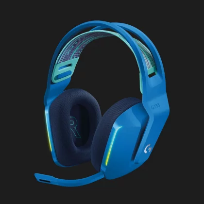 Ігрові навушники Logitech G733 Lightspeed Wireless RGB Gaming Headset Blue (981-000943)