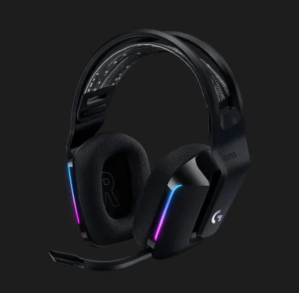 Ігрові навушники Logitech G733 Lightspeed Wireless RGB Gaming Headset Black EU (981-000864)