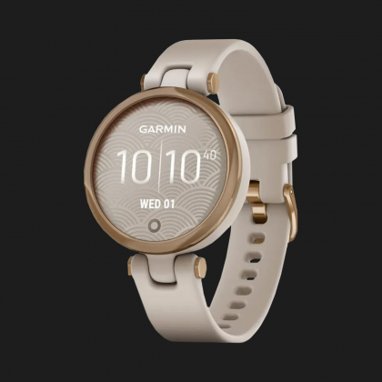Garmin Lily Sport Edition Rose Gold Bezel with Light Sand Case and Silicone Band в Броварах