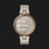 Garmin Lily Sport Edition Rose Gold Bezel with Light Sand Case and Silicone Band