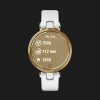 Garmin Lily Classic Edition Light Gold Bezel with White Case and Italian Leather Band