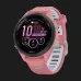 Garmin Forerunner 265S Black Bezel with Light Pink Case and Light Pink/Whitestone Silicone Band