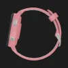 Garmin Forerunner 265S Black Bezel with Light Pink Case and Light Pink/Whitestone Silicone Band