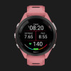 Garmin Forerunner 265S Black Bezel with Light Pink Case and Light Pink/Whitestone Silicone Band