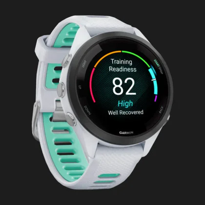 Garmin Forerunner 265S Black Bezel, Whitestone Case, Whitestone/Neo Tropic Silicone Band в Кропивницком