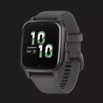 Купить Garmin Venu Sq 2 Slate Aluminum Bezel with Shadow Gray Case