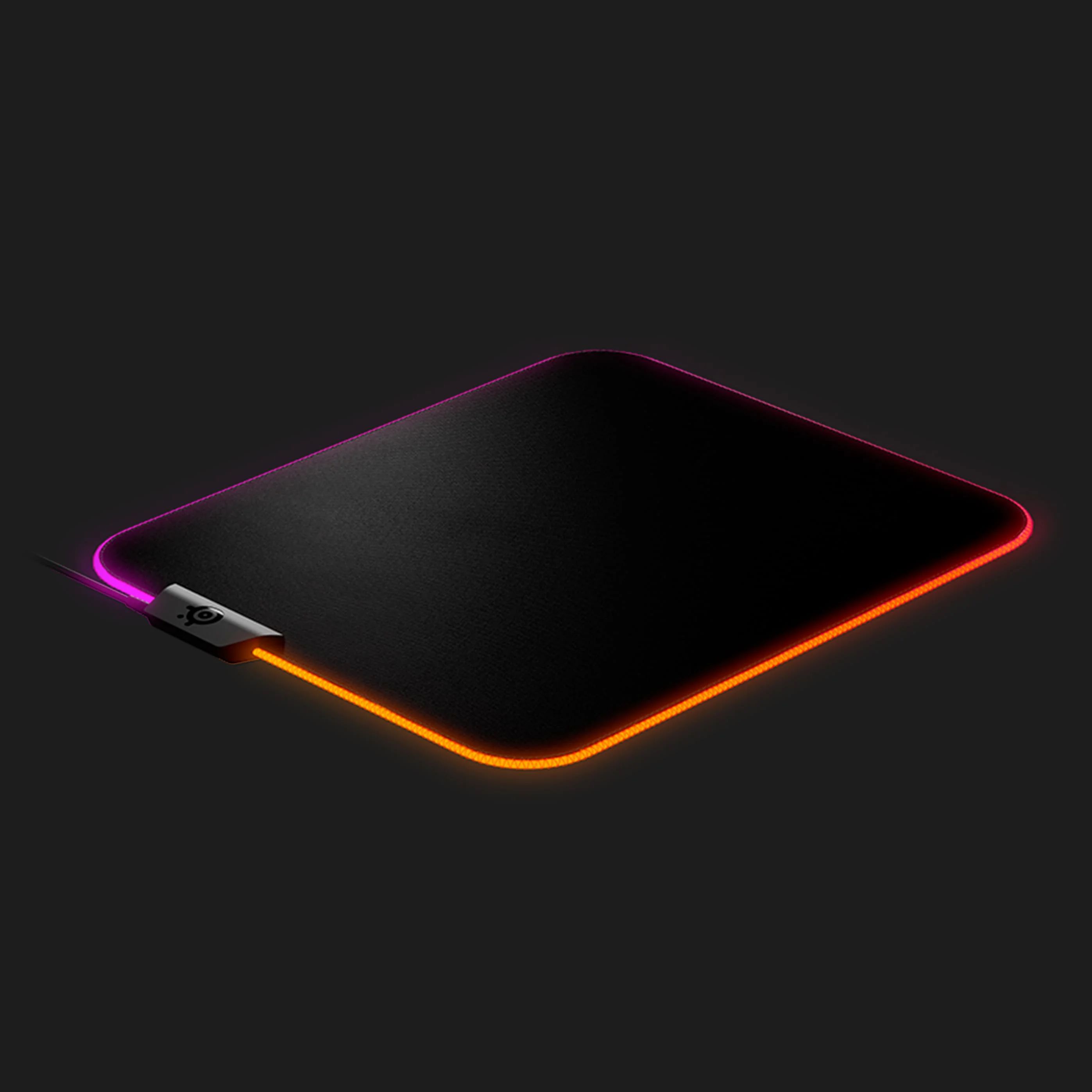 Килимок для миші SteelSeries QcK Prism Cloth Medium RGB (Black) (UA)
