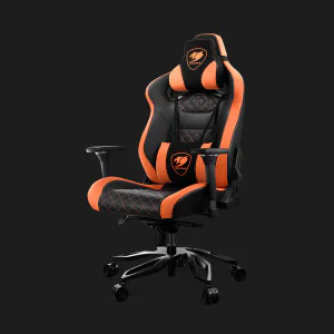 Кресло для геймеров Cougar Armor TITAN PRO (Black/Orange) (UA)