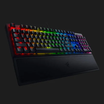 Клавіатура ігрова Razer BlackWidow V3 RGB Green Switch USB (Black) (RZ03-03540800-R3R1) в Чорткові