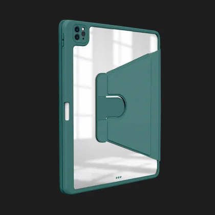 Чохол WIWU Waltz Rotative Tablet with Pen Slot Protective Case для iPad 10.2 (2021-2019) (Pine Green) в Чернігові