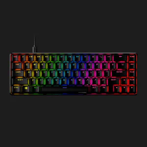 Клавіатура ігрова HyperX Alloy Origins 65 Red USB RGB (Black) (UA)
