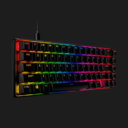 Клавіатура ігрова HyperX Alloy Origins 65 Red USB RGB (Black) у Запоріжжі