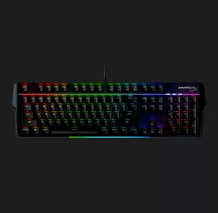 Клавіатура ігрова HyperX Alloy MKW100 TTC Red USB RGB (Black) (UA)