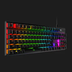 Клавіатура ігрова HyperX Alloy Origins Red USB RGB (Black) (UA)
