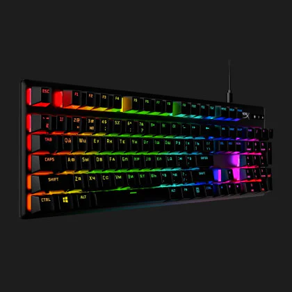 Клавіатура ігрова HyperX Alloy Origins Aqua USB RGB PBT (Black) у Запоріжжі