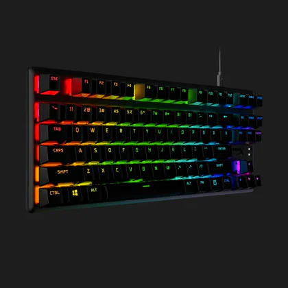 Клавіатура ігрова HyperX Alloy Origins Core PBT Aqua USB RGB (Black) у Запоріжжі