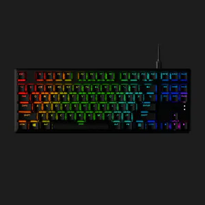 Клавіатура ігрова HyperX Alloy Origins Core PBT Aqua USB RGB (Black) (UA)
