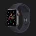 Apple Watch Series SE 44mm GPS + LTE, Space Gray with Midnight Sport Band (MKRR3/MKT33)