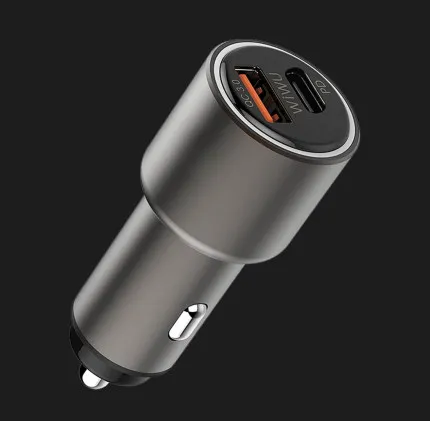 Автомобільний зарядний пристрій WiWU PC100 Type-C PD with QC3.0 Car Charger 36W