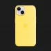 Оригинальный чехол Apple Silicone Case with MagSafe для iPhone 14 (Canary Yellow) (MQU73)