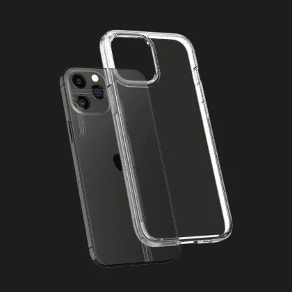Чехол Spigen Ultra Hybrid для iPhone 12 Pro Max (Crystal Clear) (ACS01618) в Луцке