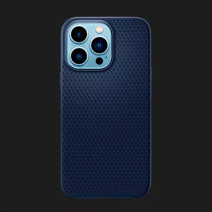 Чехол Spigen Liquid Air для iPhone 13 Pro (Navy Blue) (ACS03259) Калуше
