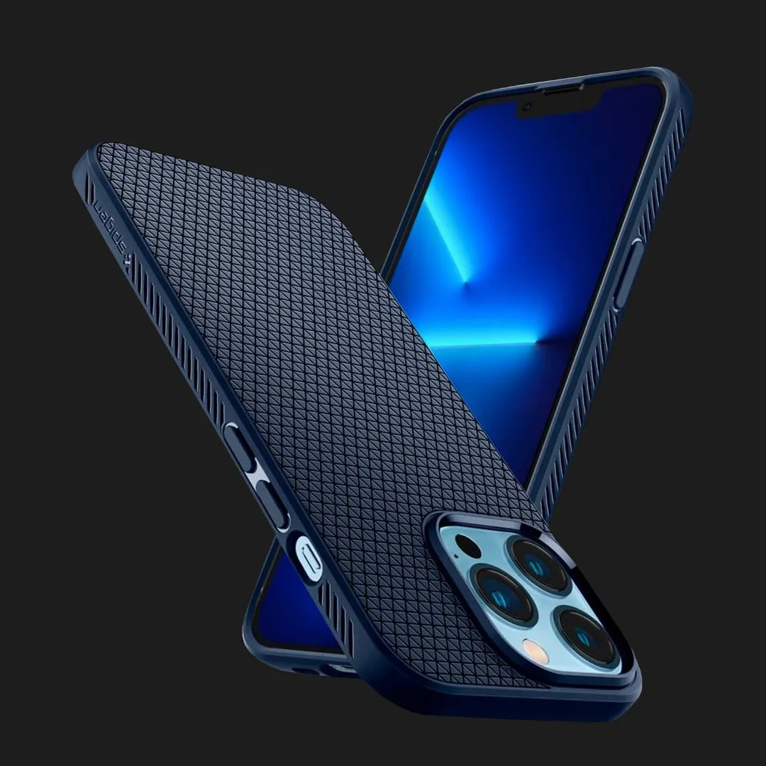 Чохол Spigen Liquid Air для iPhone 13 Pro (Navy Blue) (ACS03259)