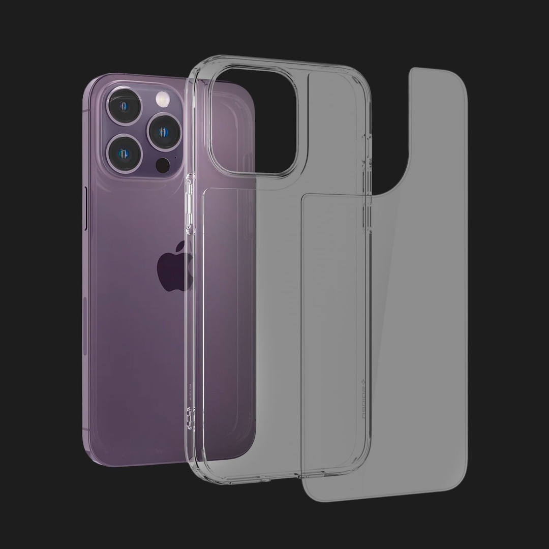 Чохол Spigen Quartz Hybrid для iPhone 14 Pro Max (Crystal Clear) (ACS04830)