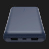 Портативний акумулятор павербанк Belkin 10000mAh, 15W Dual USB-A, USB-C (Blue)