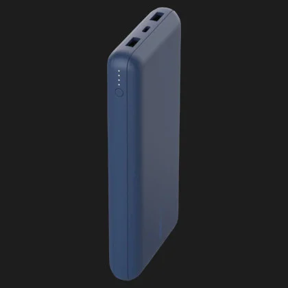 Портативний акумулятор павербанк Belkin 10000mAh, 15W Dual USB-A, USB-C (Blue) в Новому Роздолі