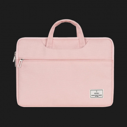Чехол-сумка WiWU ViVi Handbag Bag для MacBook 13,3/14 (Pink)