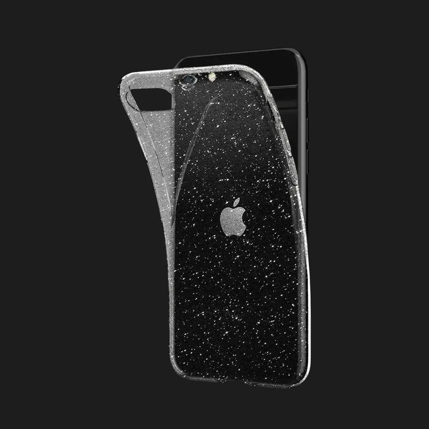 Чохол Spigen Liquid Crystal Glitter для iPhone 7/8/SE (Crystal Quartz) (042CS21760)