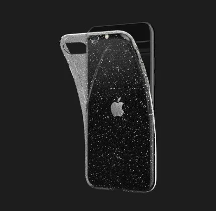 Чохол Spigen Liquid Crystal Glitter для iPhone 7/8/SE (Crystal Quartz) (042CS21760)