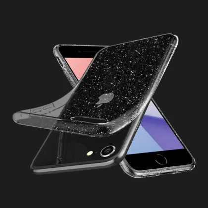 Чохол Spigen Liquid Crystal Glitter для iPhone 7/8/SE (Crystal Quartz) (042CS21760) в Дніпрі