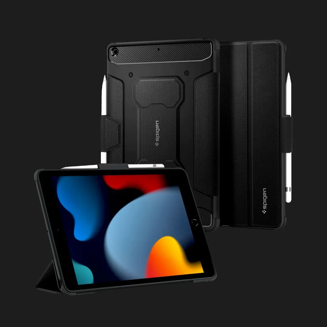 Чехол Spigen Rugged Armor Pro для iPad 10.2 (2021-2019) (Black) (ACS01216)