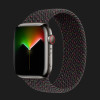 Оригінальний ремінець для Apple Watch 42/44/45/49 mm Black Unity Braided Solo Loop