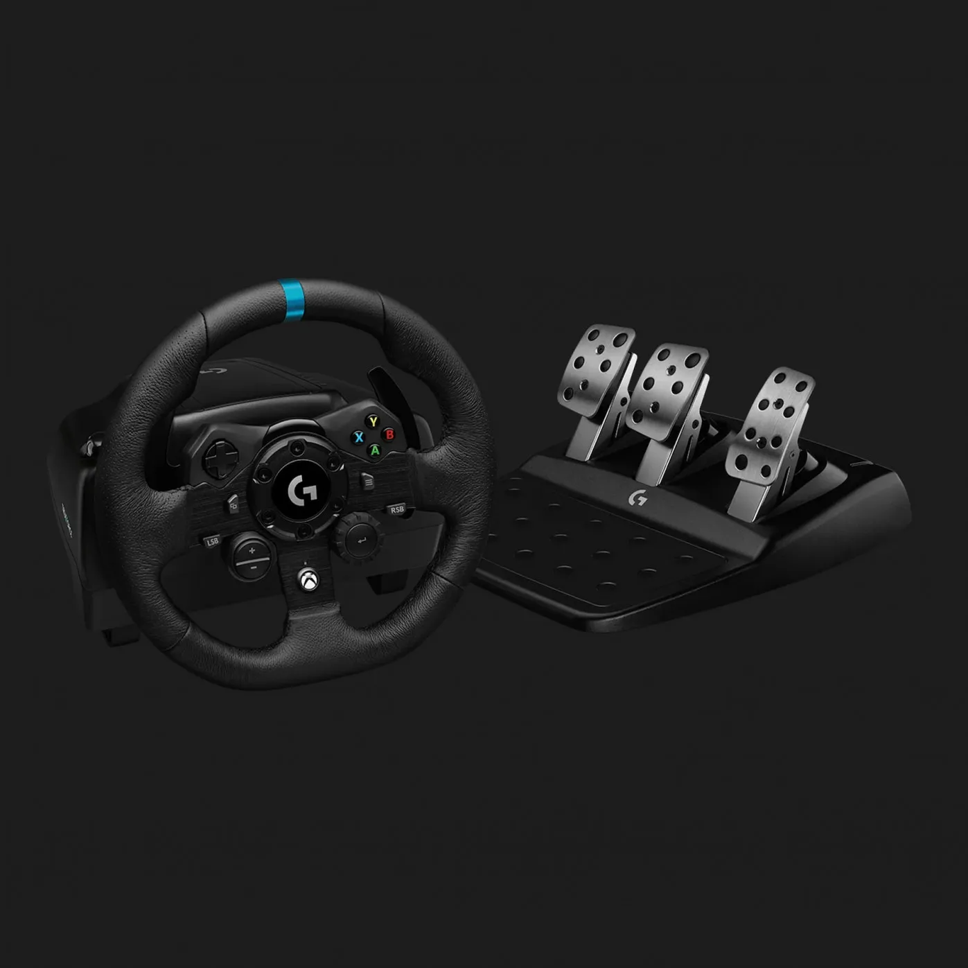 Купить Руль Logitech G923 PC/XB USB (Black) (941-000158) — цены ⚡, отзывы  ⚡, характеристики — ЯБКО