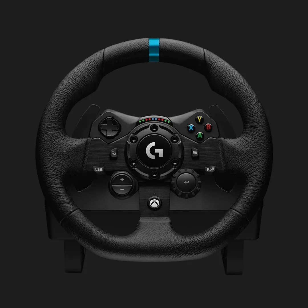 Купить Руль Logitech G923 PC/XB USB (Black) (941-000158) — цены ⚡, отзывы  ⚡, характеристики — ЯБКО