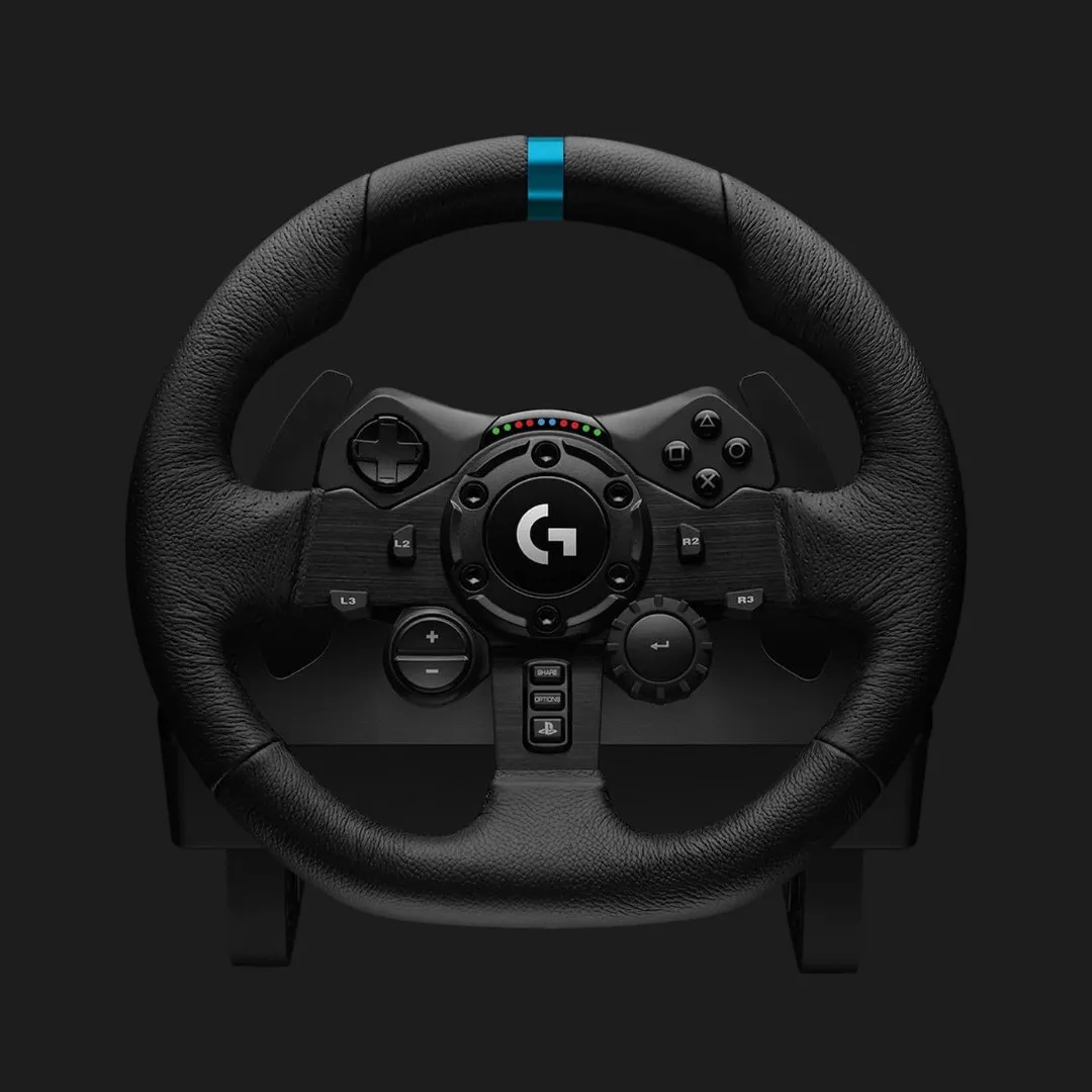 Купить Комплект (руль, педали) Logitech G923 Playstation/PC (941-000149) —  цены ⚡, отзывы ⚡, характеристики — ЯБКО