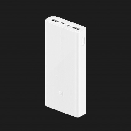 Портативный аккумулятор Power Bank Xiaomi 3 18W 20000mAh (White) в Киеве