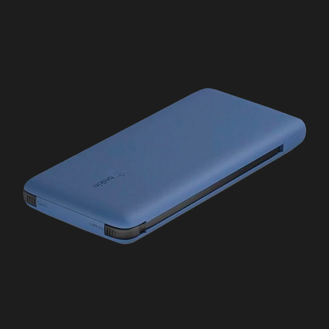 Портативний акумулятор Power Bank Belkin 10000mAh, 23W, integrated cables (Blue)