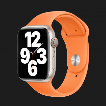 Оригинальный ремешок для Apple Watch 38/40/41 mm Sport Band (Bright Orange) (MR2N3)