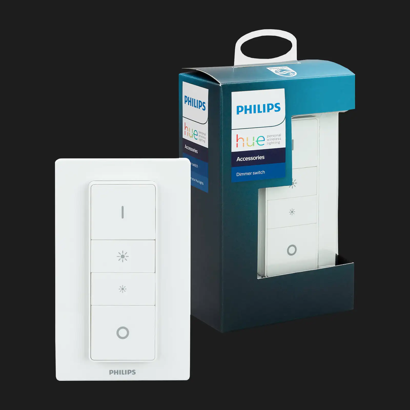 Пульт дистанційного керування Philips Hue Dimmer, ZigBee, настінний, портативний