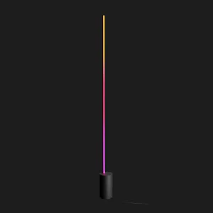 Умный торшер Philips Hue Signe, 2000K-6500K, RGB, Gradient, ZigBee, регулировка яркости, 145см, (Black) в Черновцах