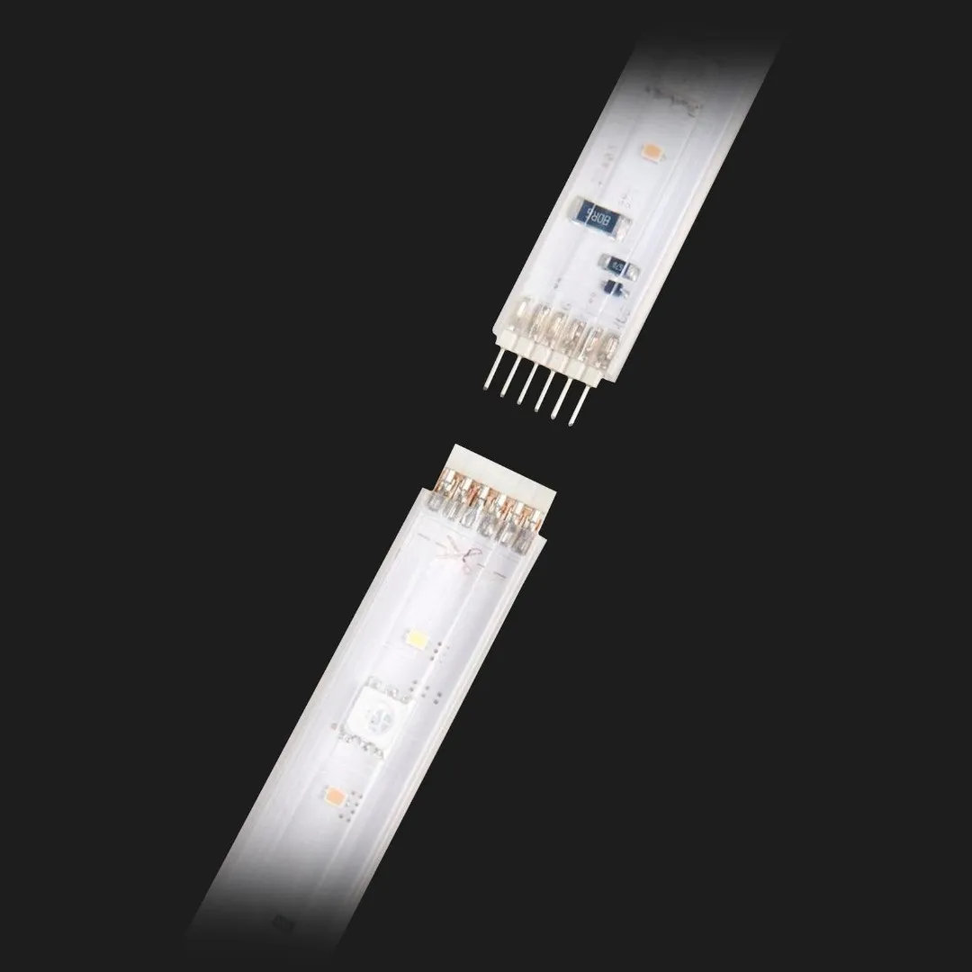 Розумна світлодіодна стрічка Philips Hue Plus, 0.5W (20Вт), 2000K-6500K, подовжувач, 1м