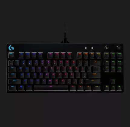 Клавіатура ігрова Logitech G PRO TKL Corded Mechanical Gaming (Black)