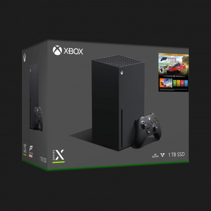 Ігрова приставка Microsoft Xbox (Series X) (1TB) + Forza Horizon 5 (RRT-00061, RRT-00058)